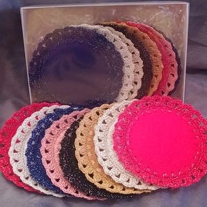 Handmade Crocheted Coasters